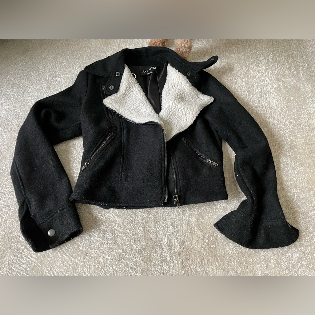 Lined Black Jacket